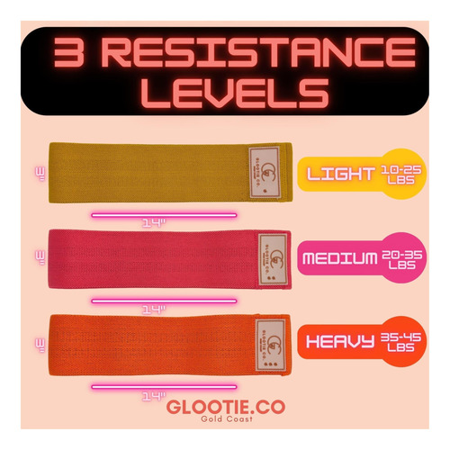 Bandas De Resistencia De Tela Para Hacer Ejercicio Conjunto