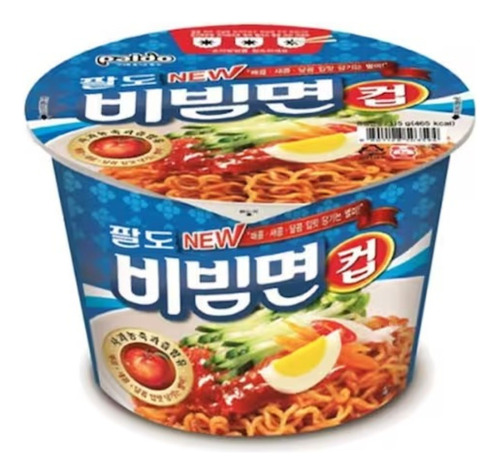 Sopa Instantanea Ramen Coreano Paldo Bibim Cup Ramen frio 1