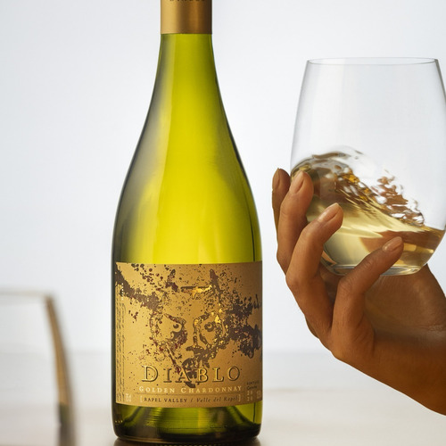 Vino Blanco Diablo Golden Chardonnay 750 Ml