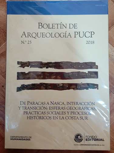 Boletin De Arqueologia Pucp.  N° 25. -  2018