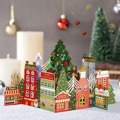 Tarjetas De Navidad Tarjetas Emergentes Tarjeta De