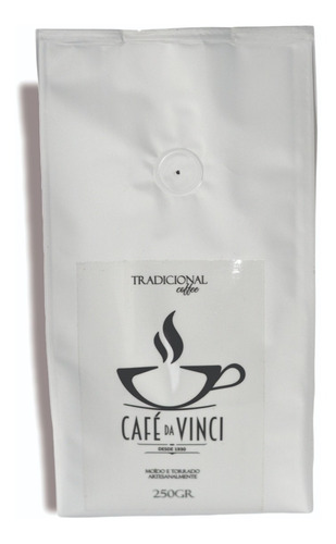 Café Da Vinci Tradicional Gourmet Moído E Torrado 250g