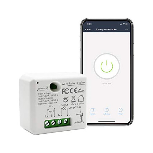 Loratap Mini Smart Wifi Interruptor De Control Remoto 25bth