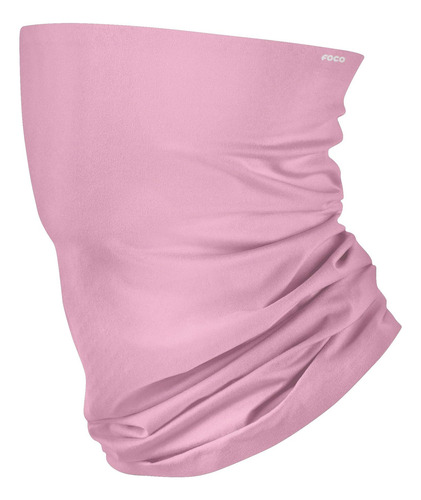 Foco Bufanda De Polaina Rosa Pastel Sólido