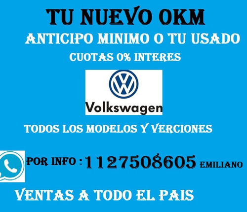 Volkswagen T-cross 0km-anticipo Mínimo-usado-cuotas, Dni. E
