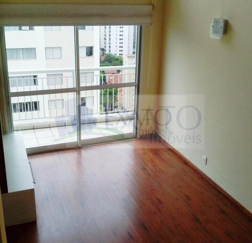 Imagem 1 de 15 de Apartamento Duplex Em Moema, Com 50m², 1 Suíte, 1 Vaga E Próximo Ao Parque Ibirapuera. - Em18560