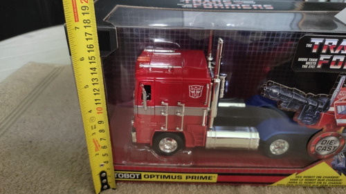 Autobot Optimus Prime Hasbro Die Cast Optimus Prime Rojo Y Azul