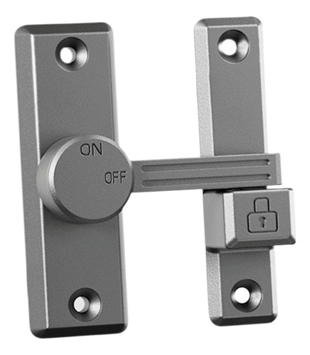 Pestillo De Puerta Cerradura De Puerta Cerradura De Gris