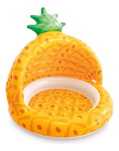 Intex Pineapple Baby Pool, 40in X 37in, Para Edades 1-3