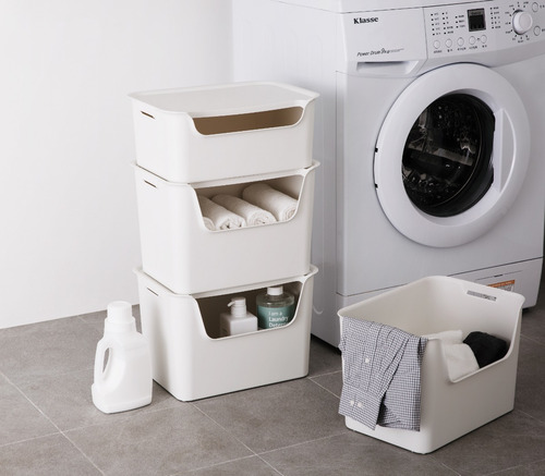 Imagen 2 de 6 de Contenedor Living Box 271161 Grande Blanco Litem
