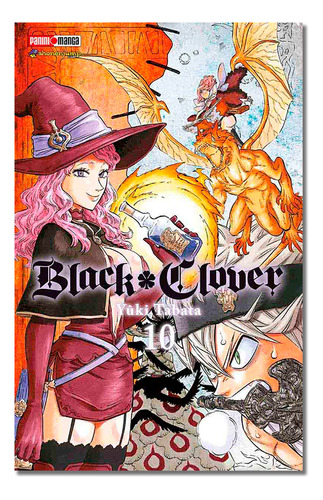 Black Clover N.10, De Yuki Tabata. Editorial Viz/shueisha, Tapa Blanda En Español