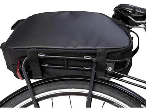 Imagen 4 de 4 de Bolso P/ Porta Equipajes Roswheel Trunk Bag Bicicleta C/ Luz