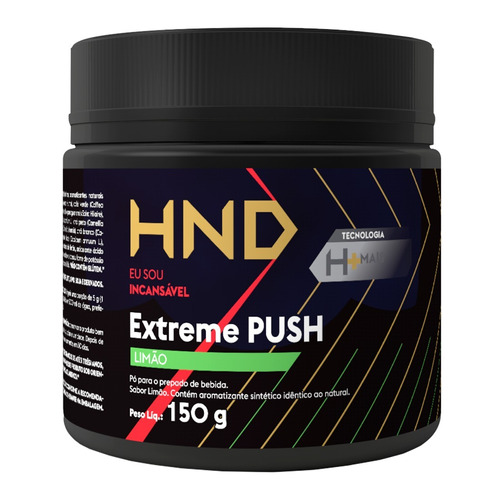 Pré-treino Termogênico Extreme Push Limão Hinode Cód 17504