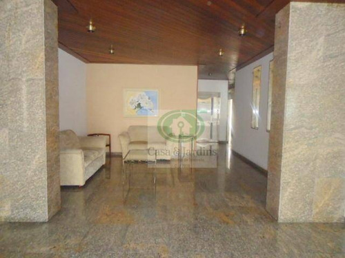 Imagem 19 de 22 de Embaré, À 1/2 Quadra Da Praia E Av. Epitácio Pessoa. Amplo Apto C/ 168,00 M2 - Santos - Ap4684