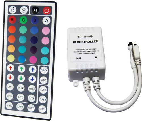 Controlador Para Tira Led Rgb Incluye Control Remoto Ledco