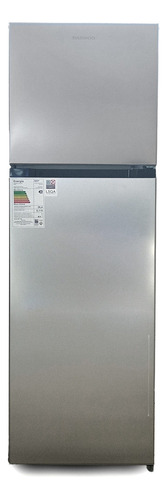 Heladera Refrigerador No Frost Con Freezer Daewoo Drt364ns Color Gris