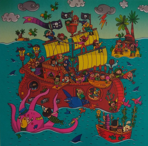 Rompecabezas 49 Piezas Puzzle Piratas Didactikids
