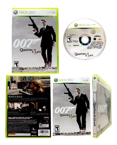 007 Quantum Of Solace Xbox 360 (Reacondicionado)