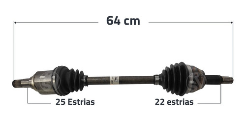 Tripoide Completo Izquierdo Ford Fiesta Max 13-14 Motocraft 