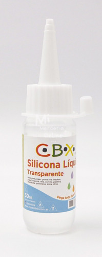 Pegamento De Silicona Fria Liquida X 30 Ml Cbx