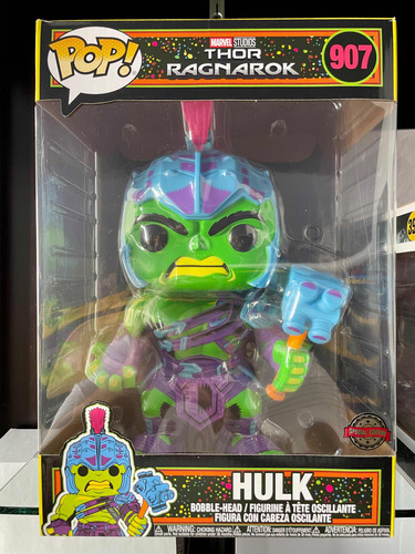 Funko Pop Hulk 10, Mole Zombie 10, Rides, Movie Moments. (Usado)