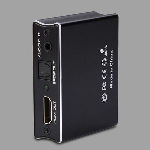 Optical Audio Extractor A 5 Mm Connector Adapter