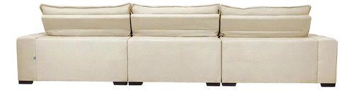 Cama inBox Lisboa/Magnum 4,12 Sofá Bege