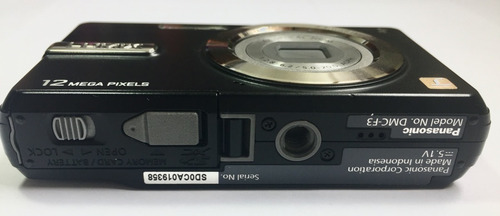 Imagen 3 de 6 de Camara Digital Lumix Panasonic F3 + Estuche | Sin Pila