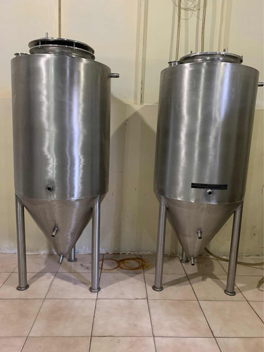 Fermentador Marca Kruger En Acero Inoxidable Cerveza Y Vino