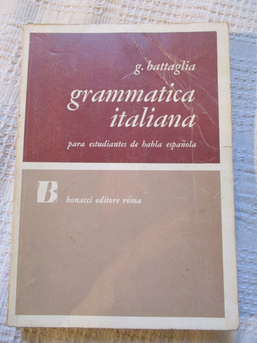 Grammatica Italiana Para Estudiantes De Habla Española