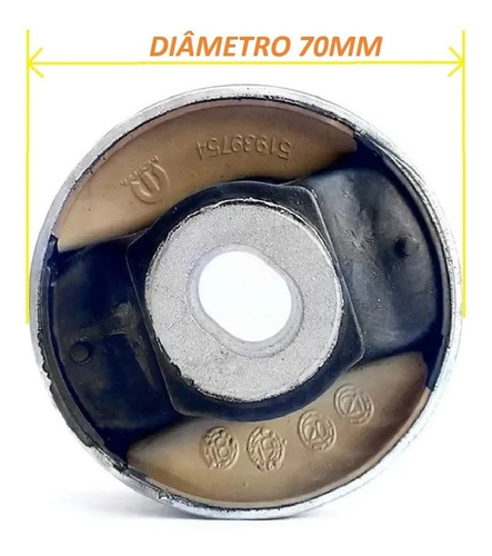 Imagem 2 de 4 de Kit Bucha Bandeja Balança Dianteira Jeep Compass - Original