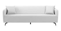 Comprar Sofá Living Confortável 3 Lugares Adams 180cm Linho Cinza