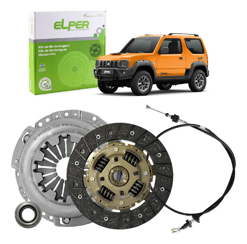 Kit Embreagem Com Cabo Da Embreagem Suzuki Jimny 1.3