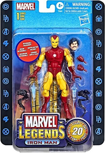 Marvel Legends Series 20th Anniversary Figure 6  - Iron Man