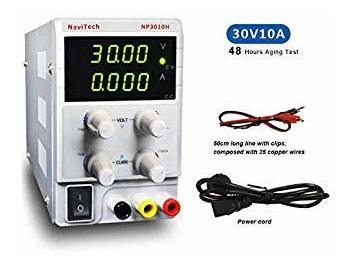 30v 10a Banco Dc Fuente De Alimentación Variable, Led 4-digi