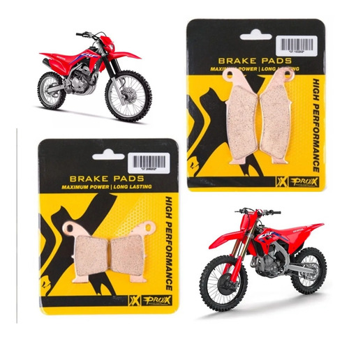 Pastilha De Freio Dianteira E Traseira Crf 250f Crf 250r 450