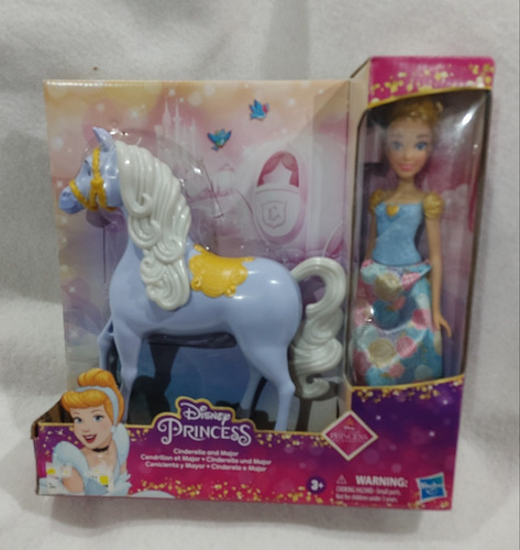 Cenicienta Y Mayor Su Caballo Disney Princesas Nuevos