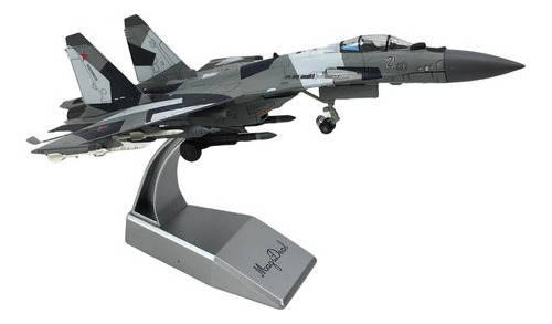 Avión De Juguete Ruso Su-35 Fighter Metal Para Niños Y Adult
