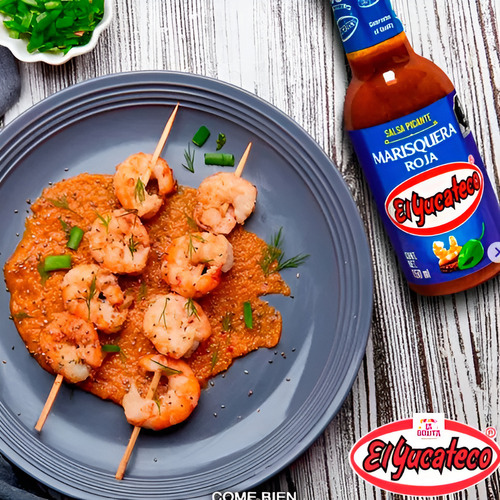 Salsas Picante Marisquera Roja Y Negra El Yucateco 150ml C/u