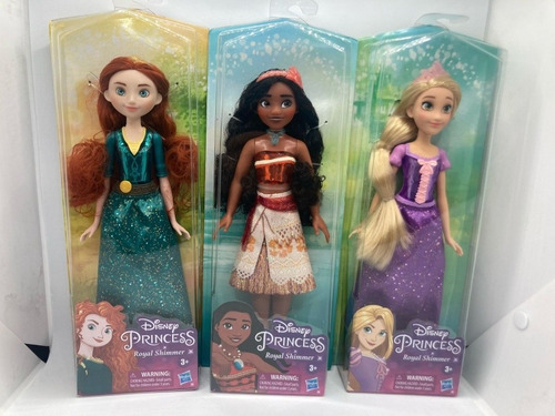 Set 12 Muñecas Princesas Clasicas De Disney Hasbro Shimmer