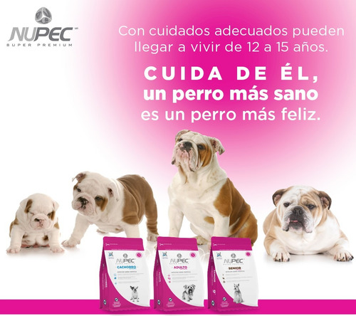 Alimento Nupec Perro Cachorro Raza Pequeña En Bolsa De 8kg