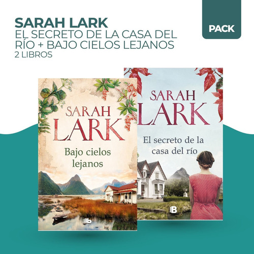 Pack Secreto De La Casa + Bajo Cielos - Sarah  Lark - 2 Libr