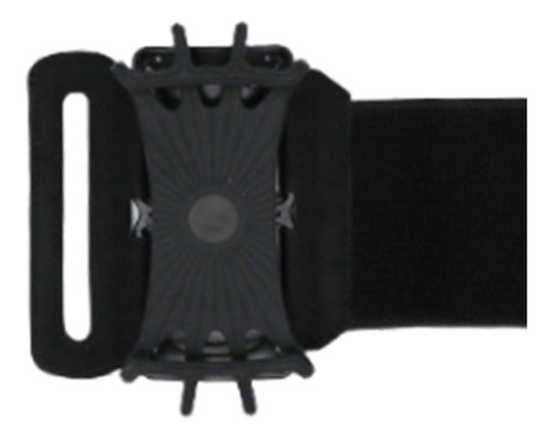 Brazalete De Teléfono Universal Estable Negro 27x12cm
