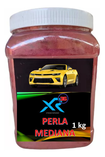 Perla Mediana Automotriz 1 Kg Color Rojo 