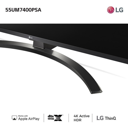 Smart Tv 55 Ultra Hd LG 55um7400psa - Garantía Oficial