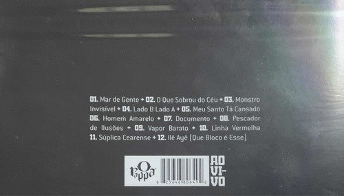 Cd O Rappa - Ao Vivo Vol 2