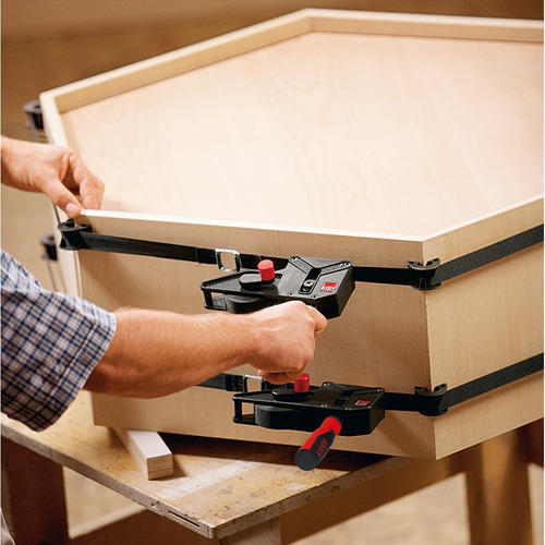 Bessey Vas-23+2k-cb, 23 Pies Correa De Ángulo Variable Con 4