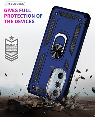 Funda Para Motorola Moto Edge Plus 2022 Edge+ 2022 Azul Meta