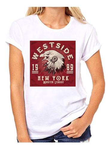 Remera De Mujer West Side Ny Master League 1989
