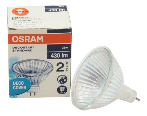 Foco Osram Mr16 Halógeno Decostar 35w 12v Wfl 44865